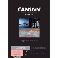 Canson Arches 88 Rag (Pure White) 310 - A2, 25 sheets